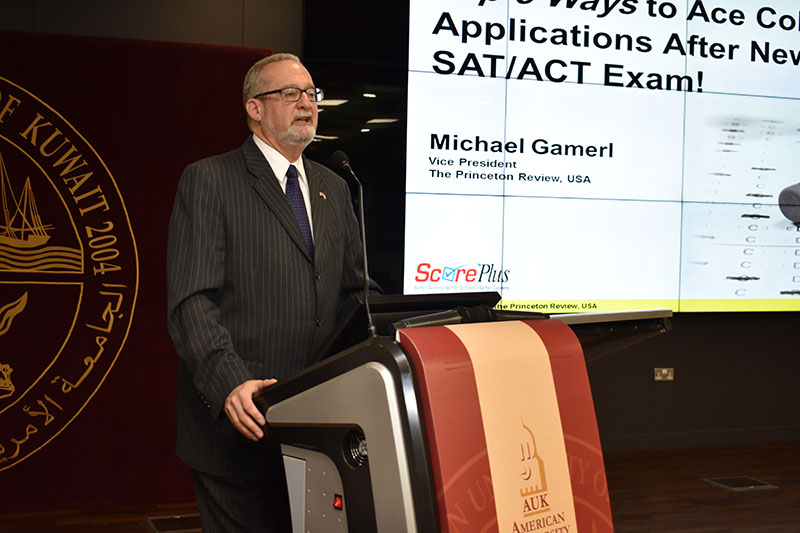 AUK Hosts Princeton Review and the U.S. Ambassador