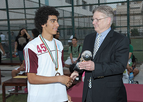 Ask and ges crowned champions of the 2nd annual high school football tournament at auk