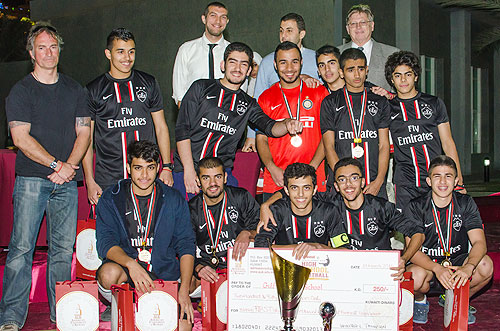 ASK and GES Crowned Champions of the 3rd Annual High School Football Tournament at AUK