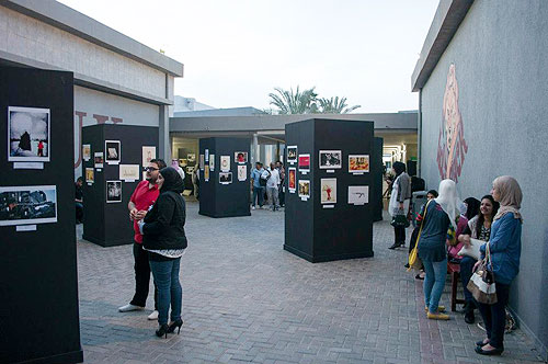 Scratches of syria delivers a message of hope and love at auk