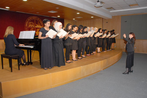 Music program concert at auk a spring delight