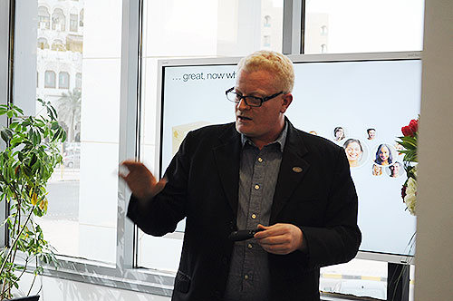 AUK Hosts a Talk on Entrepreneurship and Innovation