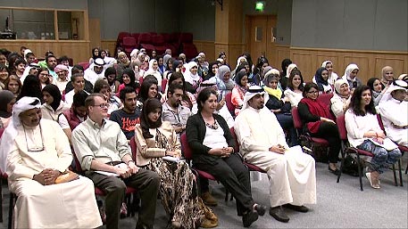 The arabic literature club at auk hosts the 2013 arabic poetry competition