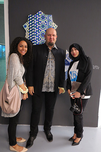 Auk students alumni and faculty participate in talk loveact peace