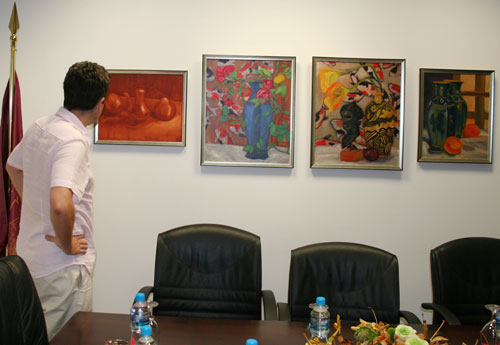 Auk hosts first biannual presidents exhibition