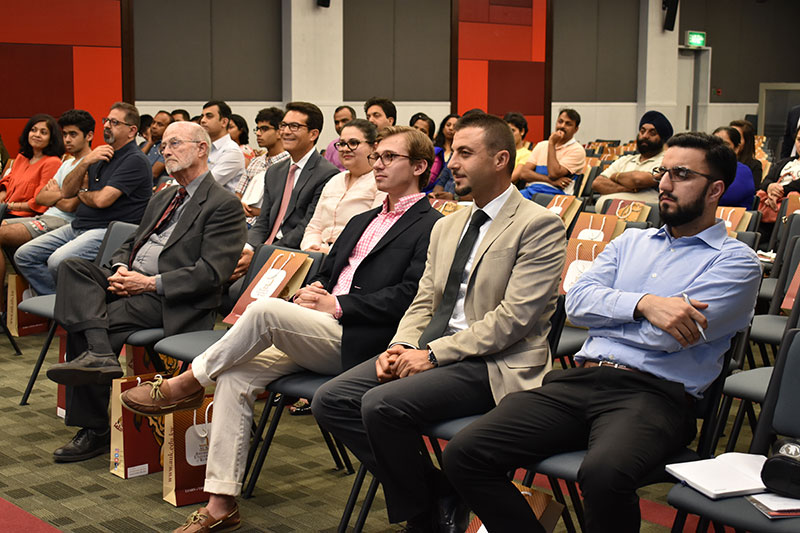 Auk hosts princeton review and the us ambassador