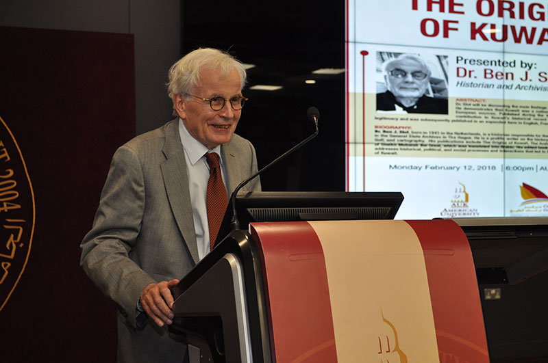 Center for Gulf Studies (CGS) Hosts Lecture by Dr. Ben Slot on "The Origins of Kuwait"