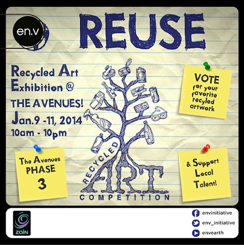 Auk students promote environmental conservation at reuse 2014