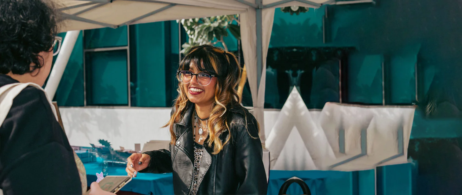 An international student at AUK embracing campus life through the International Student Program