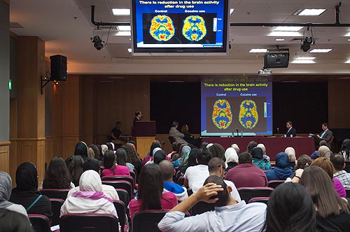 Specialists discuss causes consequences and cures of addiction at auk