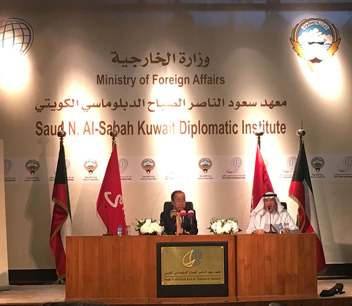 AUK Model United Nations Visit to the Kuwait Diplomatic Institute (KDI)