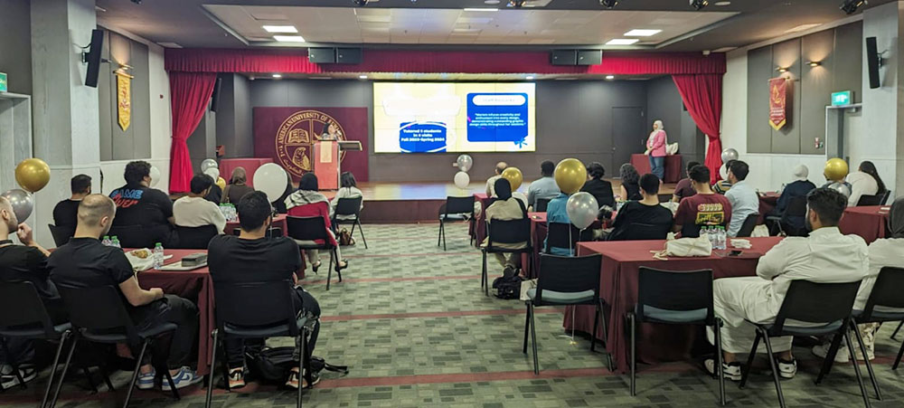 Writing  tutoring center celebrate student workers