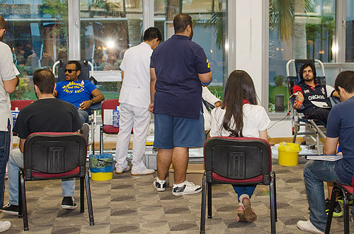 Voice of auks blood drive