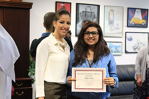 Auk holds the fall presidents art exhibition