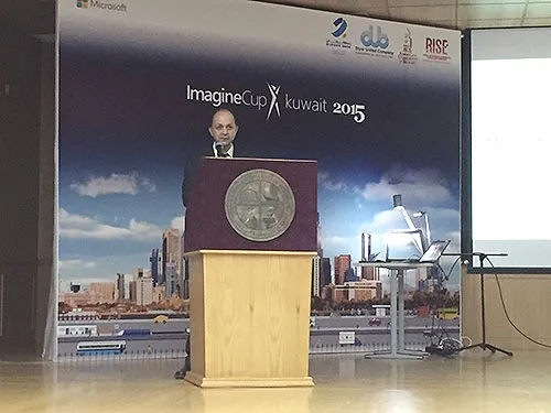 RISE Sponsors Microsoft Imagine Cup 2015, Two AUK Teams Win the Competition And Qualify for the Pan Arab Semifinals in Bahrain